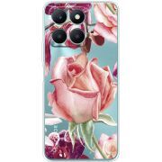 Прозрачный чехол BoxFace Honor X6a Rose