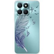 Прозрачный чехол BoxFace Honor X6a Feather