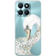 Прозрачный чехол BoxFace Honor X6a Swan