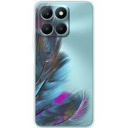 Прозрачный чехол BoxFace Honor X6a Feathers