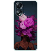 Чехол BoxFace OPPO A58 4G Exquisite Purple Flowers