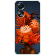 Чехол BoxFace OPPO A58 4G Exquisite Orange Flowers