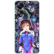 Чехол BoxFace OPPO A58 4G Overwatch D.VA