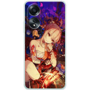 Чехол BoxFace OPPO A58 4G Genshin Ёимия с огоньком