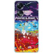 Чехол BoxFace OPPO A58 4G Minecraft World Beyond