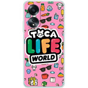 Чехол BoxFace OPPO A58 4G Toca Boca Life World