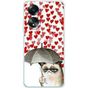 Чехол BoxFace OPPO A58 4G Raining Hearts