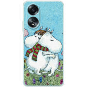 Чехол BoxFace OPPO A58 4G Mumintroll