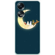 Чехол BoxFace OPPO A58 4G Mumintroll