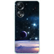 Чехол BoxFace OPPO A58 4G Space Landscape
