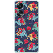 Чехол BoxFace OPPO A58 4G Flying Elephants