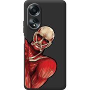 Черный чехол BoxFace OPPO A58 4G Титан