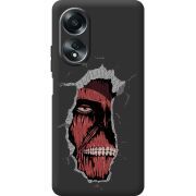 Черный чехол BoxFace OPPO A58 4G Нападение на Титана