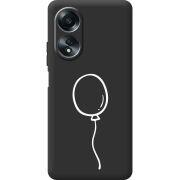 Черный чехол BoxFace OPPO A58 4G Balloon