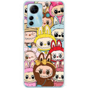 Чехол BoxFace ZTE Blade A72s Labubu