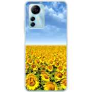 Чехол BoxFace ZTE Blade A72s Подсолнухи