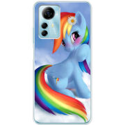 Чехол BoxFace ZTE Blade A72s My Little Pony Rainbow Dash