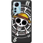 Черный чехол BoxFace ZTE Blade A72s One Piece Компас