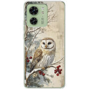 Чехол BoxFace Motorola Edge 40 Christmas Owl