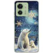 Чехол BoxFace Motorola Edge 40 Північні ведмеді