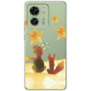 Прозрачный чехол BoxFace Motorola Edge 40 Little Prince