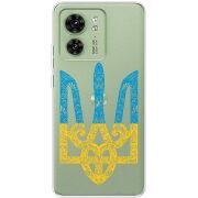 Прозрачный чехол BoxFace Motorola Edge 40 Gold Trident