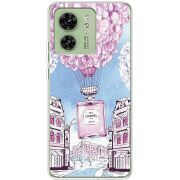 Чехол со стразами Motorola Edge 40 Perfume bottle