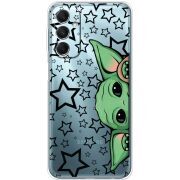Прозрачный чехол BoxFace Samsung Galaxy M34 5G (M346) Baby Yoda
