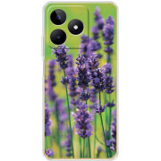 Чехол BoxFace Realme C53 Green Lavender