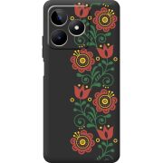 Черный чехол BoxFace Realme C53 Ethno