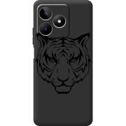 Черный чехол BoxFace Realme C53 Tiger
