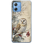 Чехол BoxFace Motorola G54 5G Christmas Owl