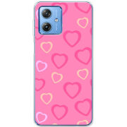 Чехол BoxFace Motorola G54 5G Sugar Hearts