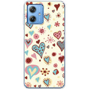 Чехол BoxFace Motorola G54 5G Be my Valentine
