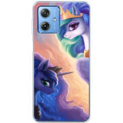 Чехол BoxFace Motorola G54 5G My Little Pony Rarity  Princess Luna