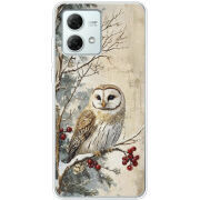 Чехол BoxFace Motorola G84 Christmas Owl