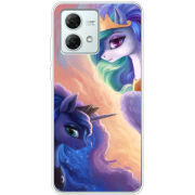 Чехол BoxFace Motorola G84 My Little Pony Rarity  Princess Luna