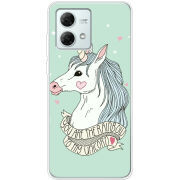 Чехол BoxFace Motorola G84 My Unicorn