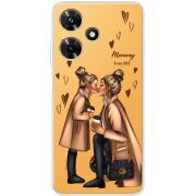 Прозрачный чехол BoxFace Infinix Hot 30i Mommy Is My BFF