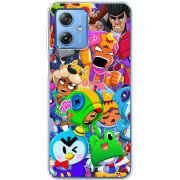 Чехол BoxFace Motorola G54 Power friends brawl stars
