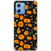 Чехол BoxFace Motorola G54 Power Cute Halloween