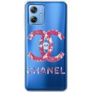 Чехол со стразами Motorola G54 Power 