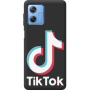 Черный чехол BoxFace Motorola G54 Power Tik Tok