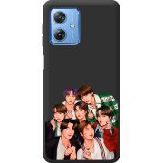 Черный чехол BoxFace Motorola G54 Power BTS