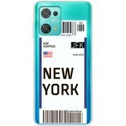 Прозрачный чехол BoxFace Blackview Oscal C30 Ticket New York