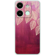 Чехол BoxFace Infinix Smart 7 HD Gold Leaves