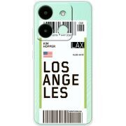 Прозрачный чехол BoxFace Infinix Smart 7 HD Ticket Los Angeles