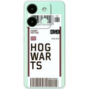 Прозрачный чехол BoxFace Infinix Smart 7 HD Ticket Hogwarts