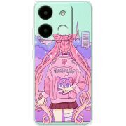 Прозрачный чехол BoxFace Infinix Smart 7 HD Wiked Lady