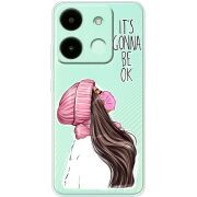 Прозрачный чехол BoxFace Infinix Smart 7 HD It's Gonna Be OK